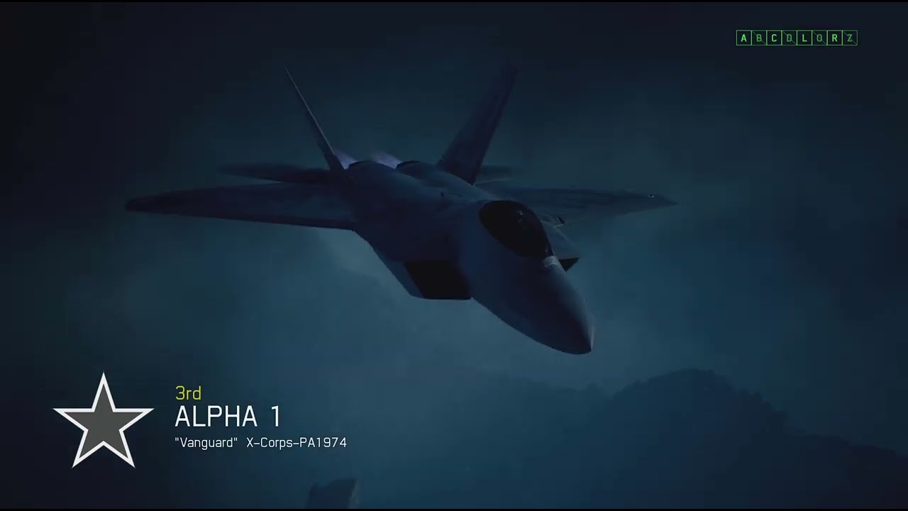 High-Altitude Dive Attack using Quick Maneuver AAM & Hyper Velocity AAM | Featuring F-22 & YF-23