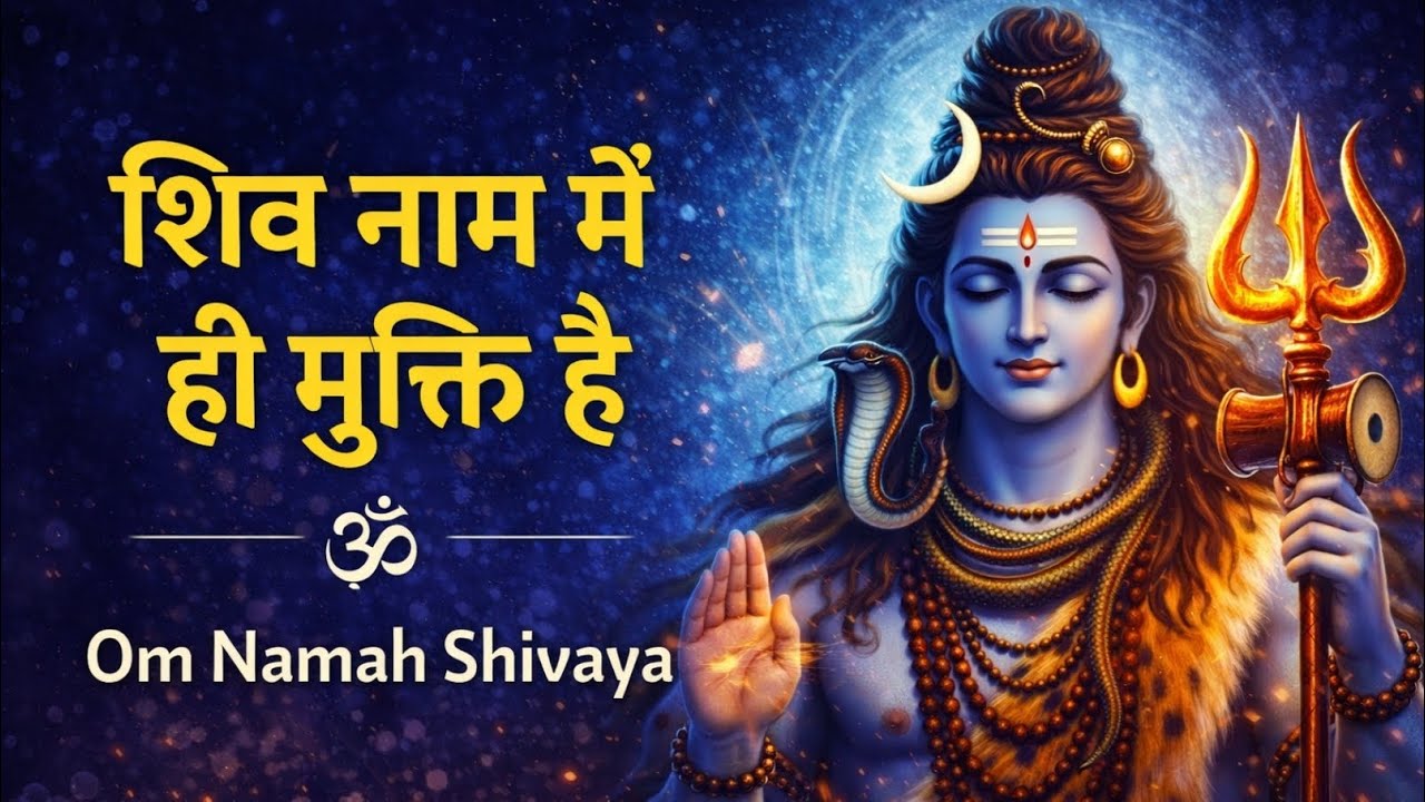 🔱 शिव नाम में ही मुक्ति है 🔱 | मन को शांति देने वाला भोलेनाथ भजन 🙏