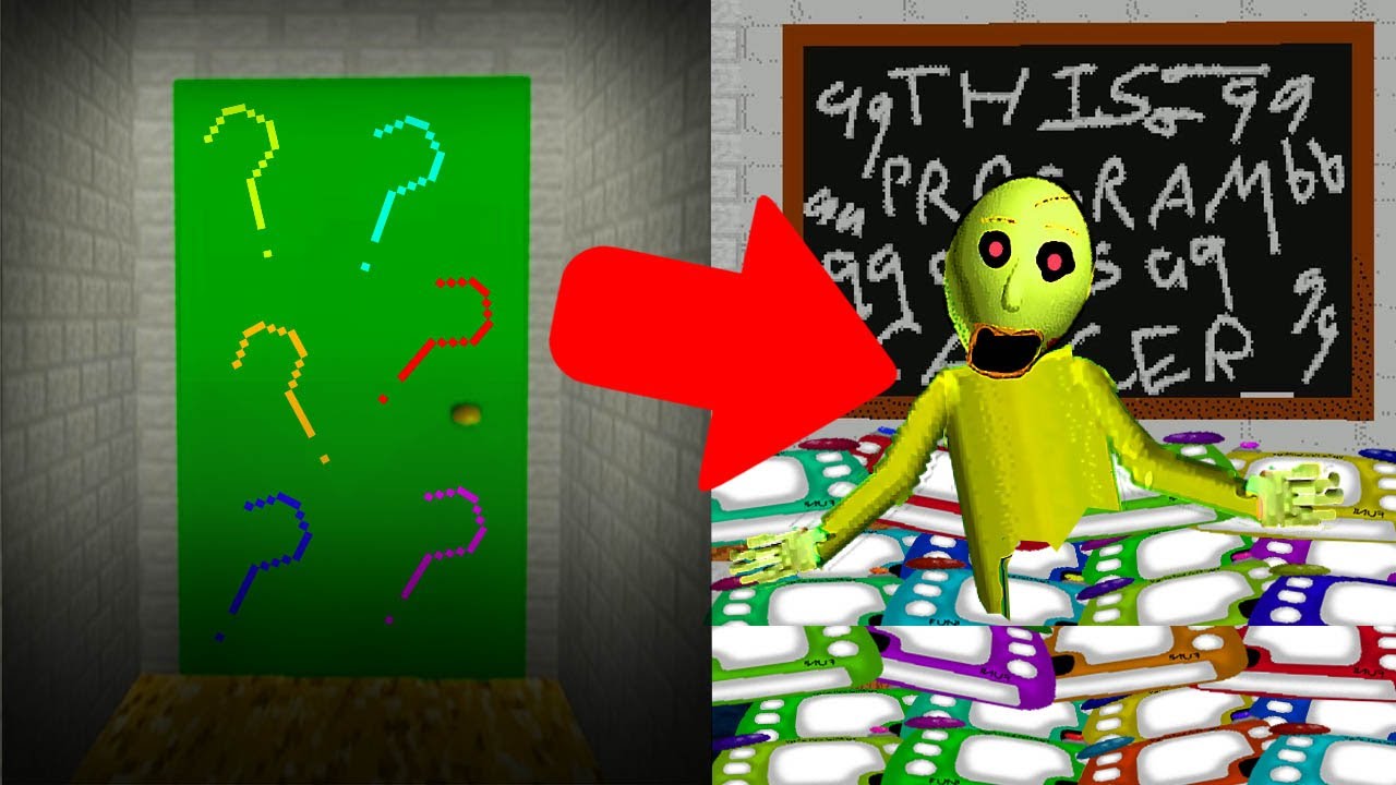 BALDI ZIJN GEHEIME KAMER ONTDEKT!