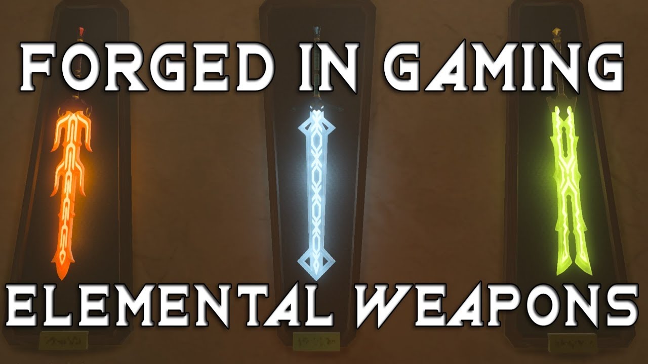 Forged in Gaming: Elemental Weapons - BOTW