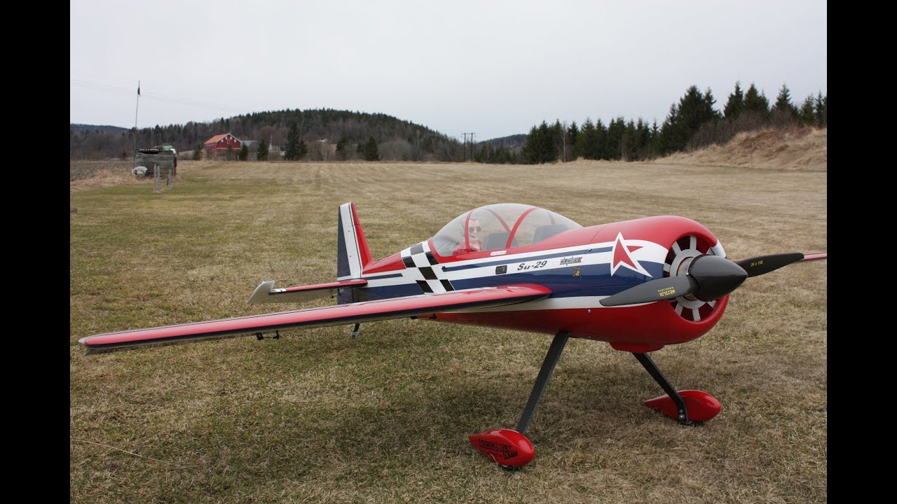 Krill SU29 33% Electric Maiden Flight