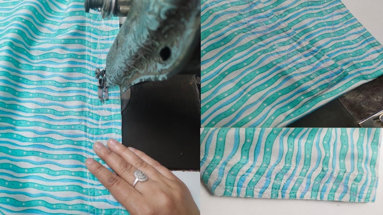 Salwar ki mohari design for beginners // mohri design stitching tutorial #2024