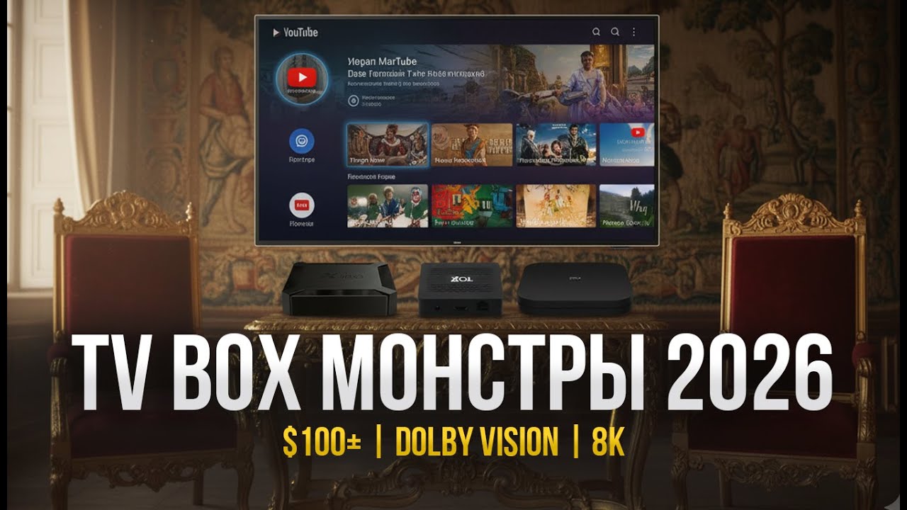 Самые мощные ТВ приставки 2026 🔥 ТВ боксы-шедевры дороже $100 &mdash; флагманы для Smart TV