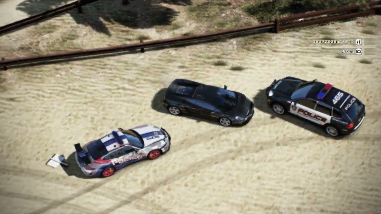 Porsche vs Lamborghinii interceptor fight Need for Speed™ Hot Pursuit Remastered