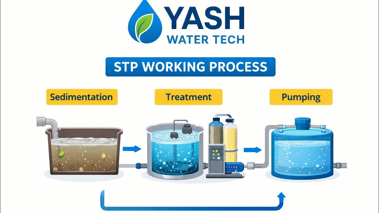 STP Plant Working Process | Easy Guide for Beginners