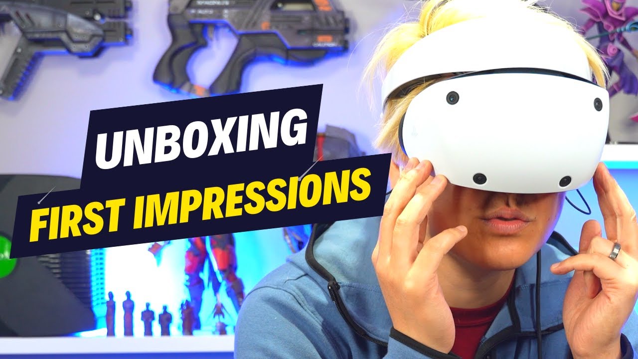 Change My Mind About VR Sony - PlayStation VR2 Unboxing & First Impressions