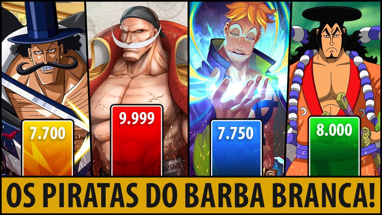 TUDO SOBRE A TRIPULAÇÃO MAIS FORTES DA GRANDE ERA DOS PIRATAS!! RECOMPENSAS, PODERES E HISTÓRIAS!!!