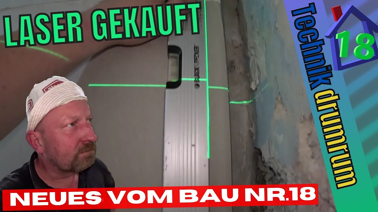 Ich habe mir ein Laser gekauft ! Kreuzlinienlaser im Praxistest. Test bestanden???
