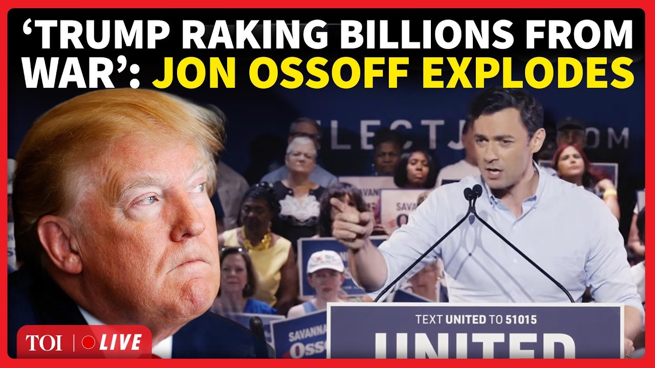 &lsquo;Trump Handed Iran a Win&rsquo;: Jon Ossoff TORCHES GOP &lsquo;Puppets&rsquo; Over &lsquo;Corruption & Lies&rsquo; | Full Speech