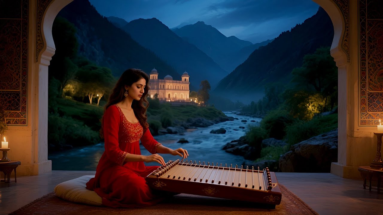 Emotional Santur Melodies | Raag Bhairavi | Calming Indian Classical Instrumental
