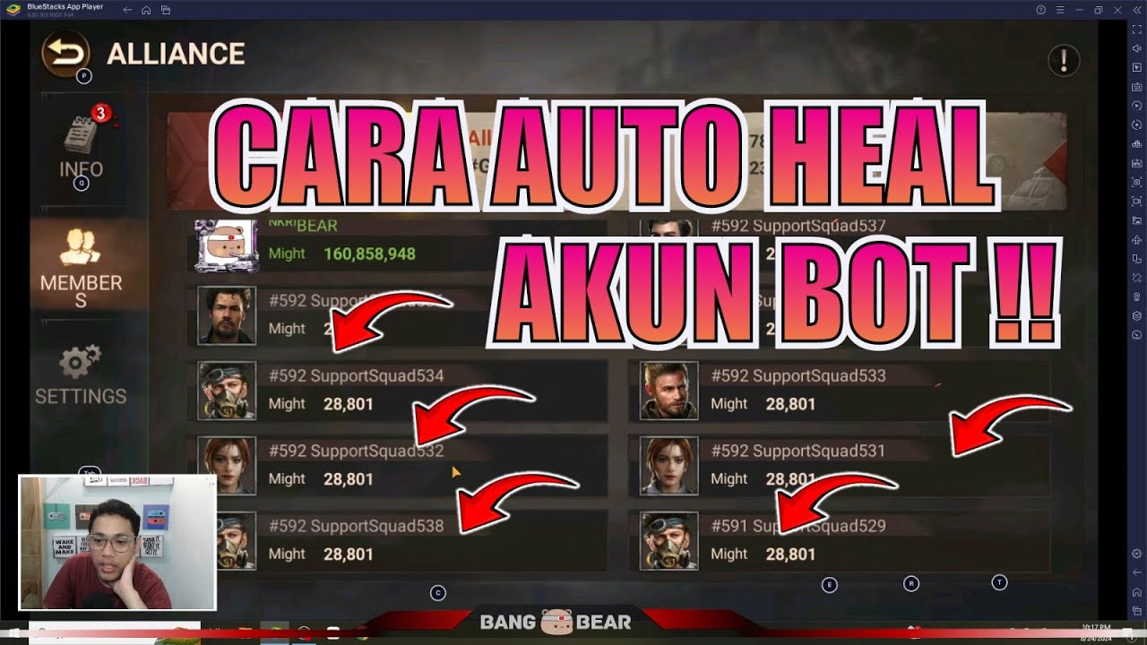 TUTORIAL AUTO HEALING !!  OFR PLAYER WHO DONT HAVE SPEED UP HEALING