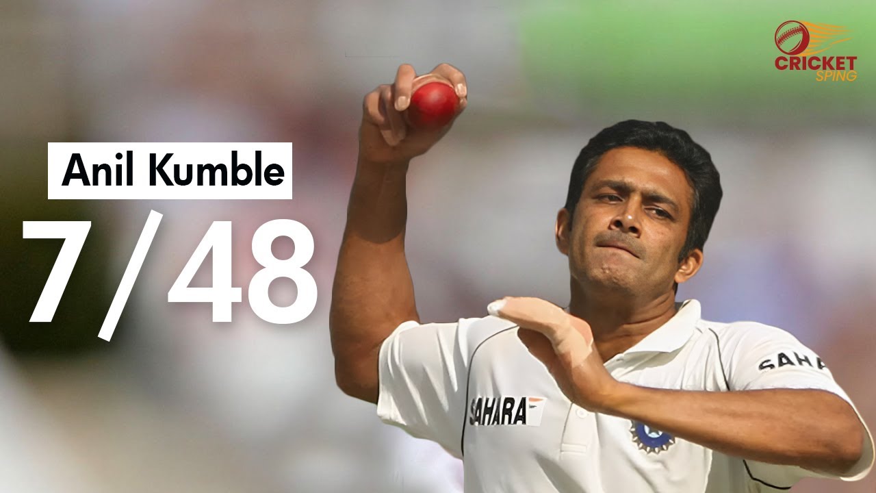 Kumble takes 7 Wickets in Chennai 😱🔥 | The King Of Leg Spin in Asia | Ind vs Aus 2nd test 2004