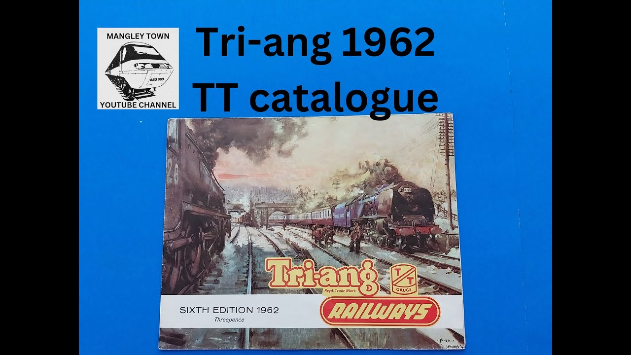 Triang TT 1962 model railway catalogue full look through from Mangley Town #ModelRailway #TriAng