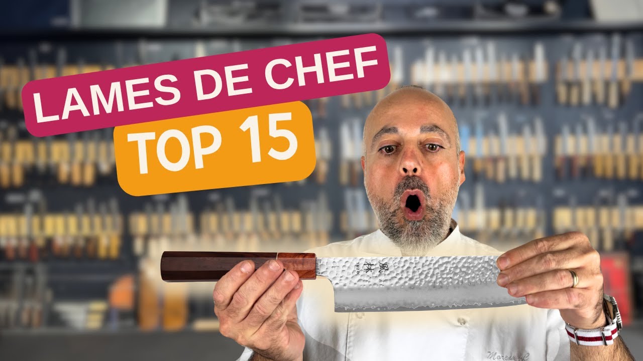 Les différents couteaux de cuisine à avoir chez soi !