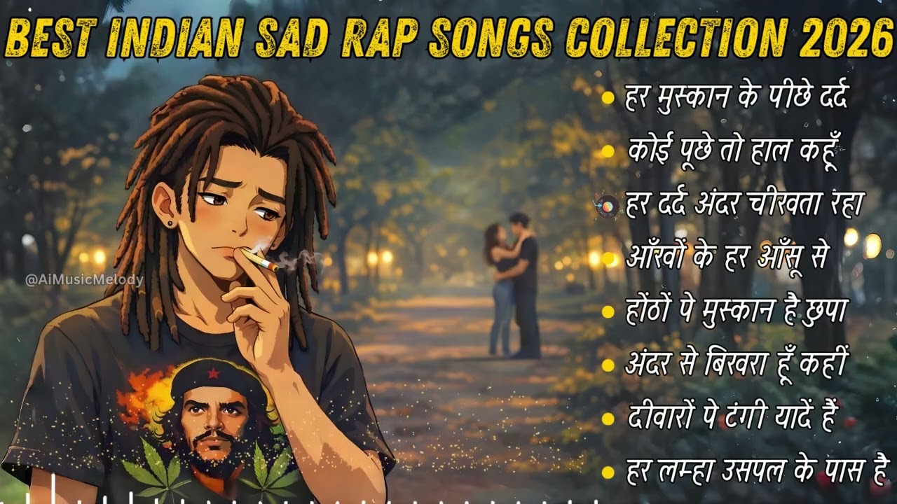 💔 Best Indian Sad Rap Songs Collection 2026 | Emotional Hindi Rap Hits Playlist