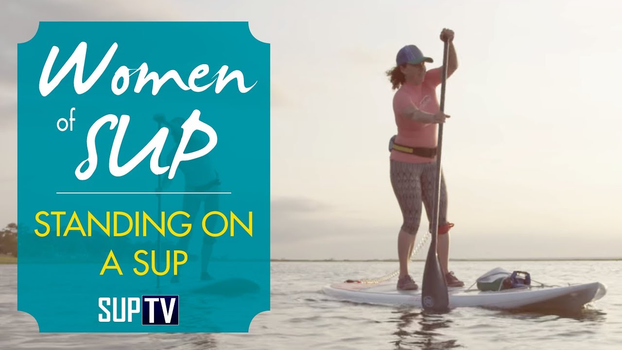 How to Stand on a Stand Up Paddleboard | SUP 101 Techniques
