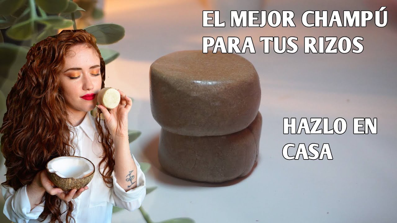 RECETA CHAMPÚ SÓLIDO para RIZOS ✨FÁCIL Método CURLY | DIY Cosmética Natural Casera