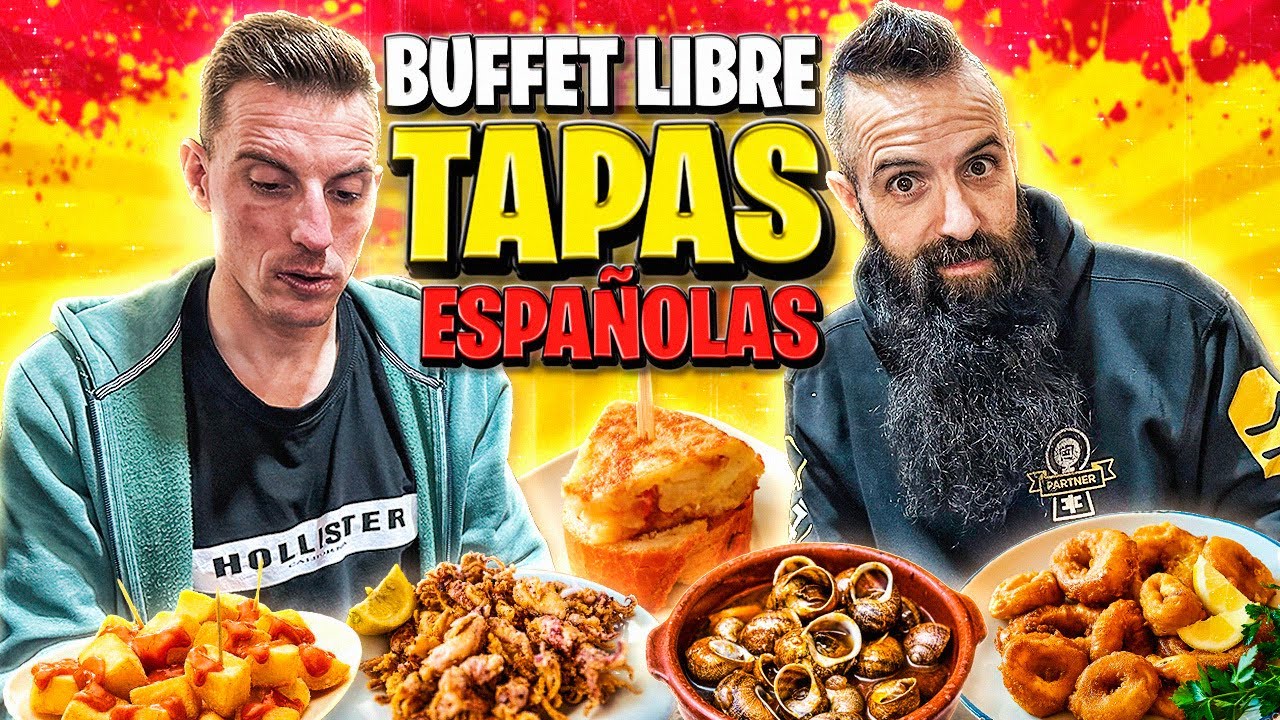 ABUSANDO DEL BUFFET DE TAPAS ESPAÑOLAS ¡NO SALEN LAS CUENTAS!