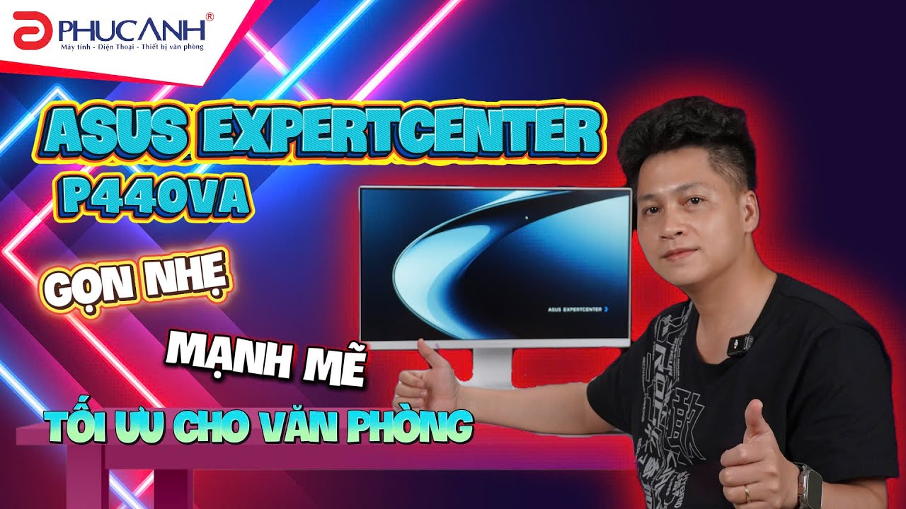 Chọn Mini PC + m&agrave;n h&igrave;nh hay PC AIO đ&acirc;y? Tr&ecirc;n tay PC AIO Asus ExpertCenter P440VAK