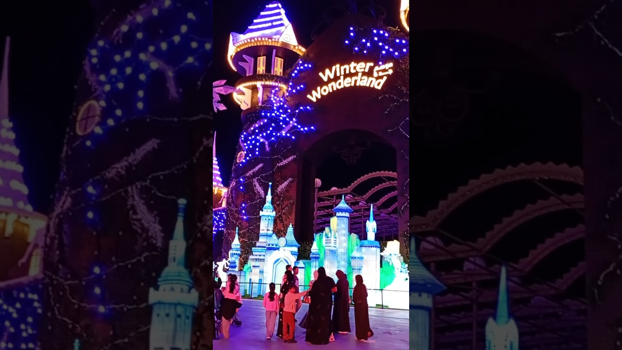 Jeddah's Winter Wonderland ❄️☃️❤️ 