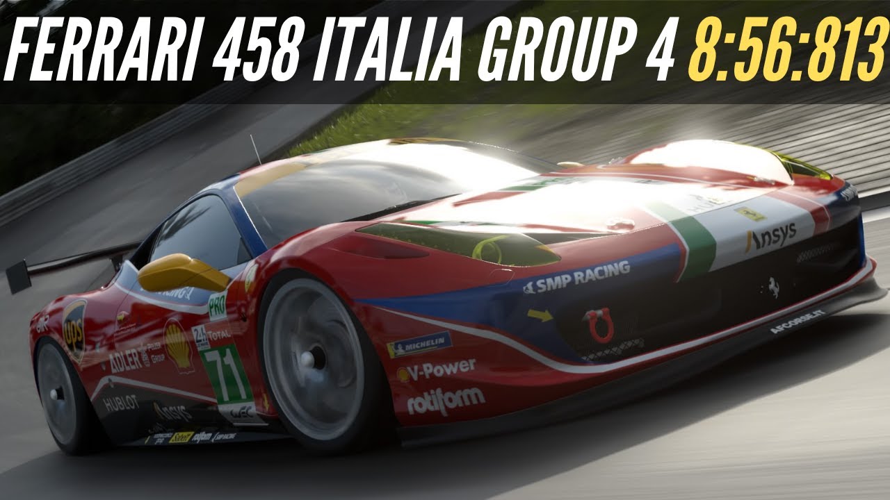 Gran Turismo 7: Daily Race Nürburgring 24H | Ferrari 458 Italia Gr. 4 Controller Hotlap