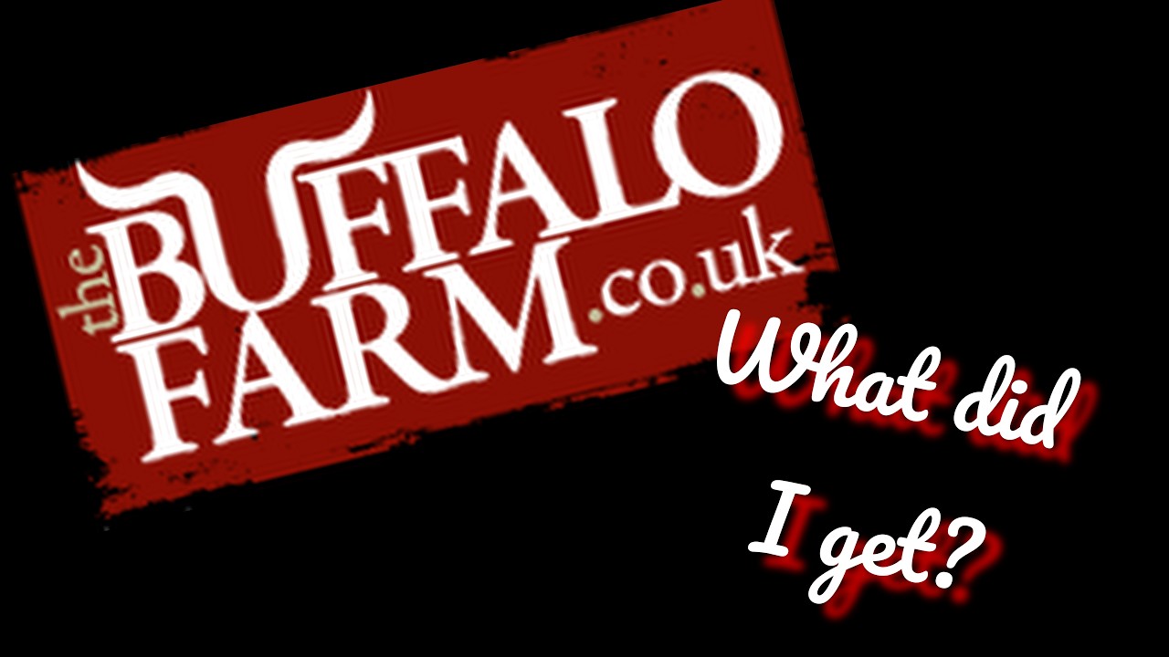 Online order from The Buffalo Farm - What I got...