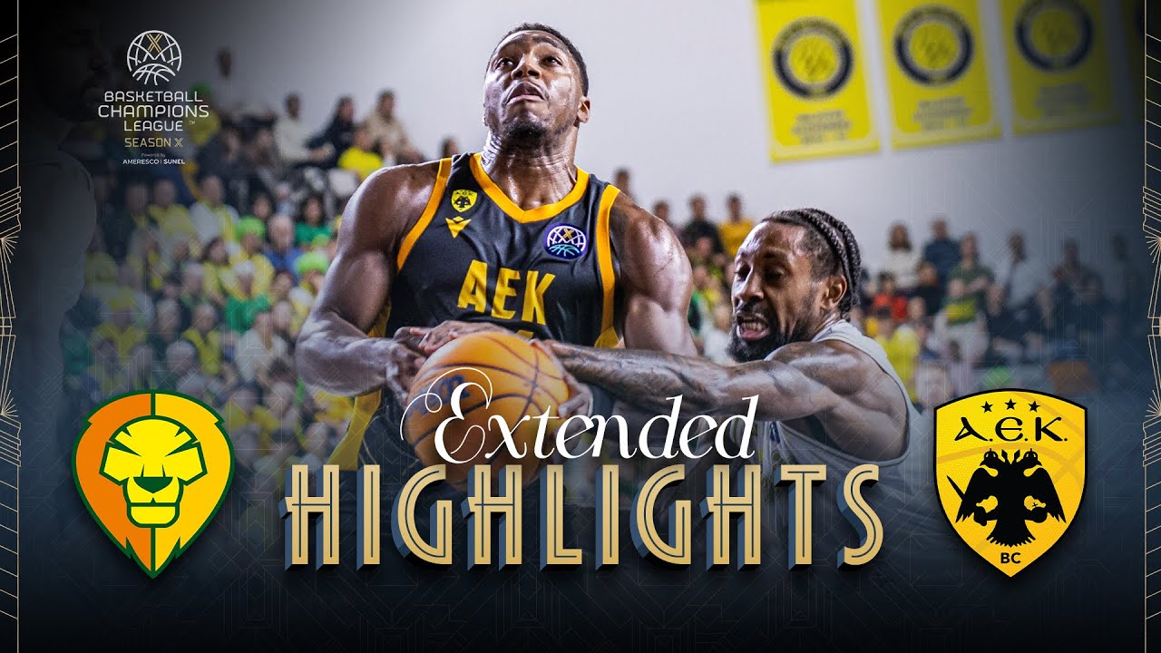 Patrioti Levice v AEK BC | Full Game Highlights | #BasketballCL 2025-26
