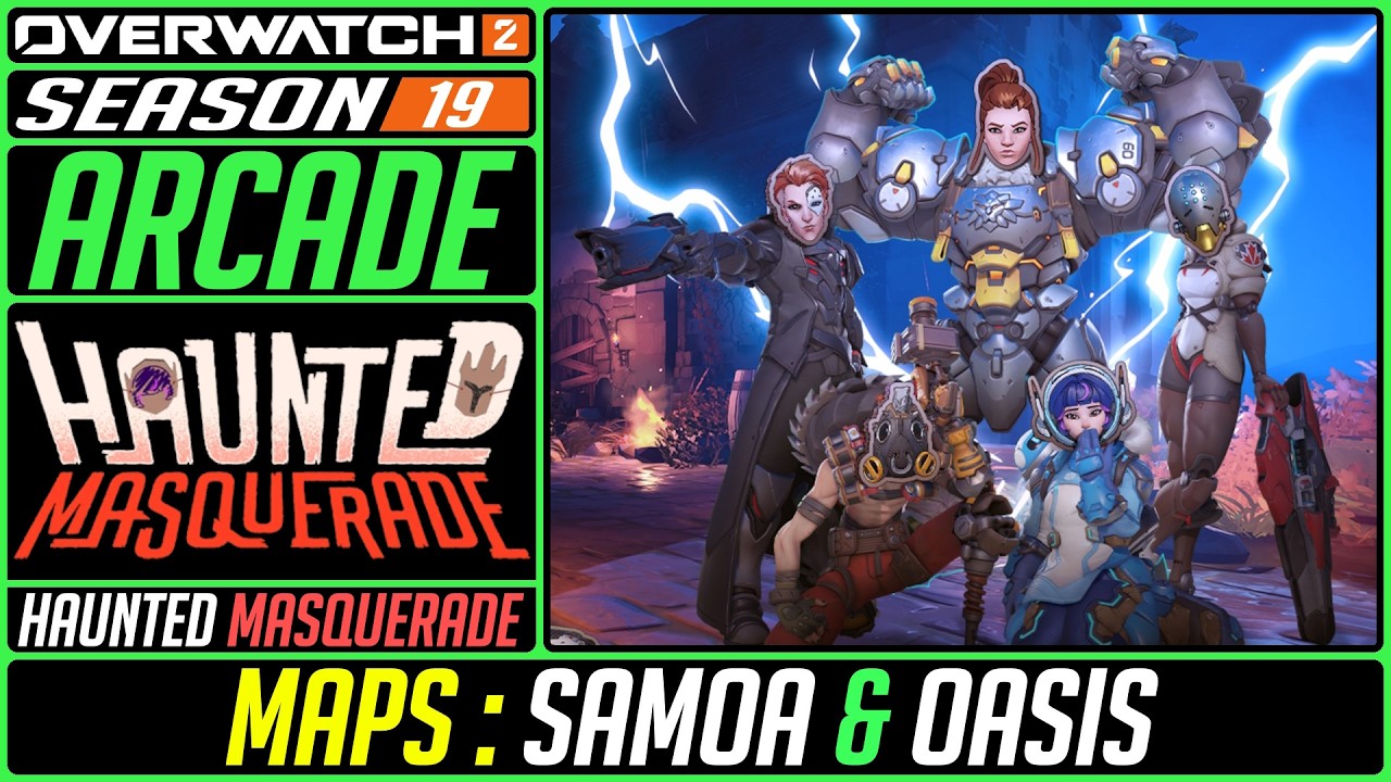 Overwatch - Random Gameplay - 705 - Haunted Masquerade*
