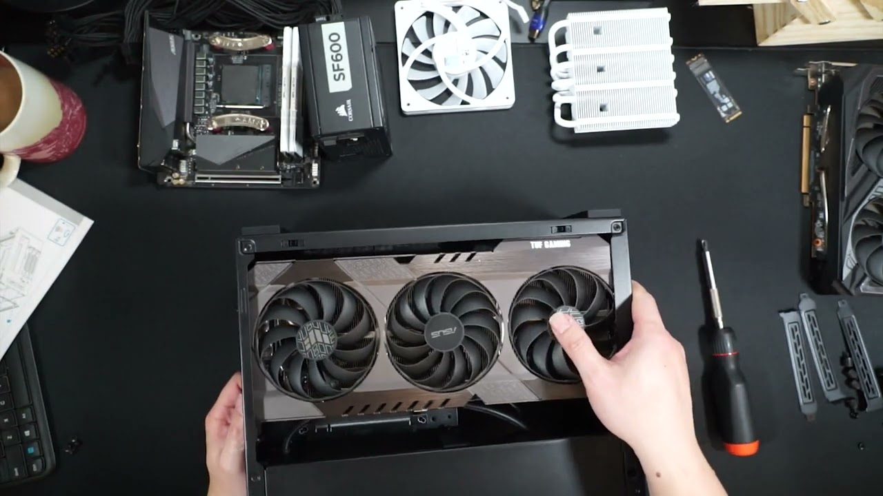 PC build in Lian Li A4-H2O: The Compact PC Case that can be only be AIO cooled.
