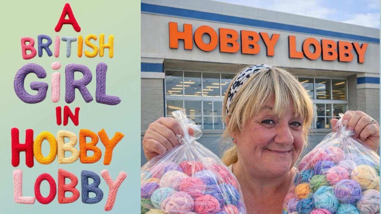 Coastal Crochet on tour in the USA. My first time in Hobby Lobby Florida