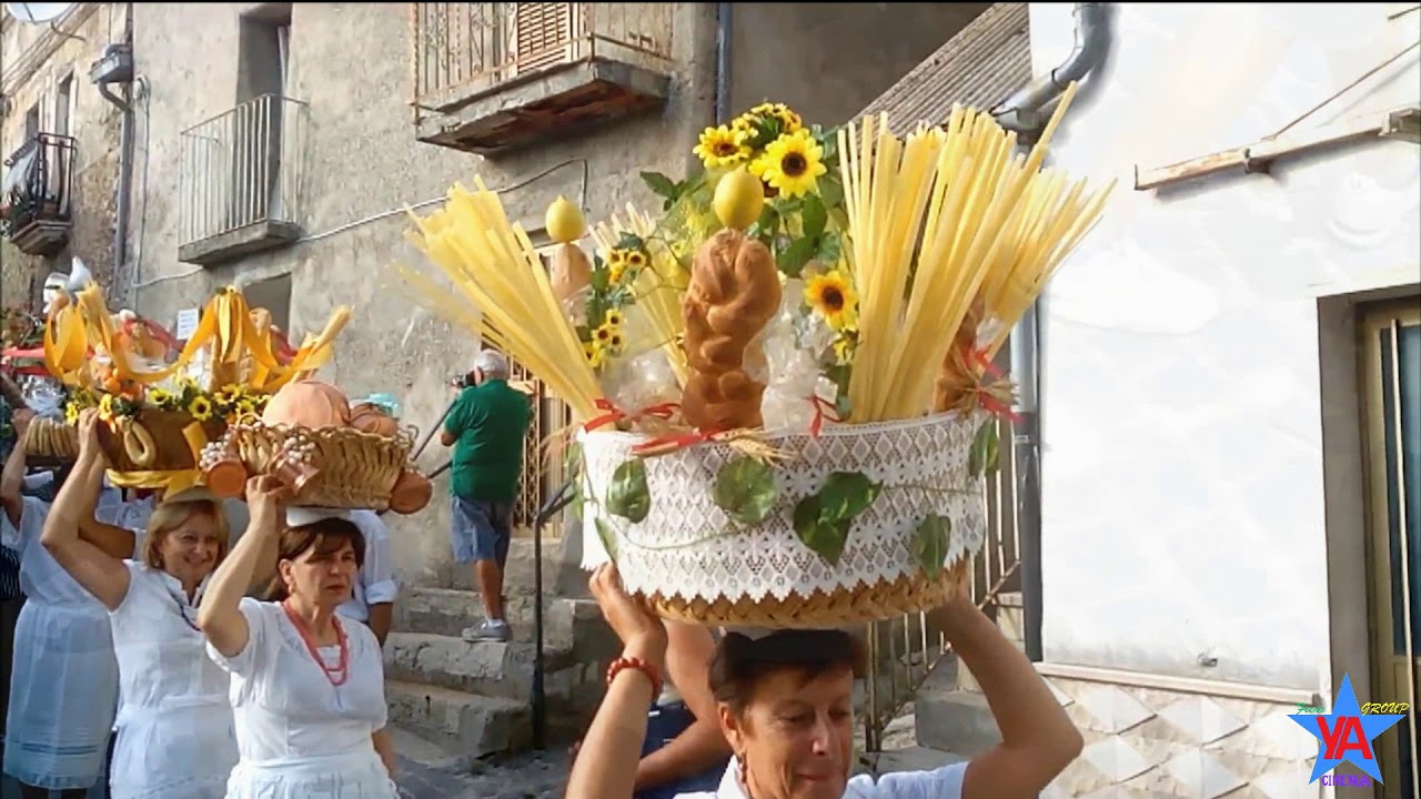 Festa ejji canistri a Santo Stefano (AQ) 10/8/2017