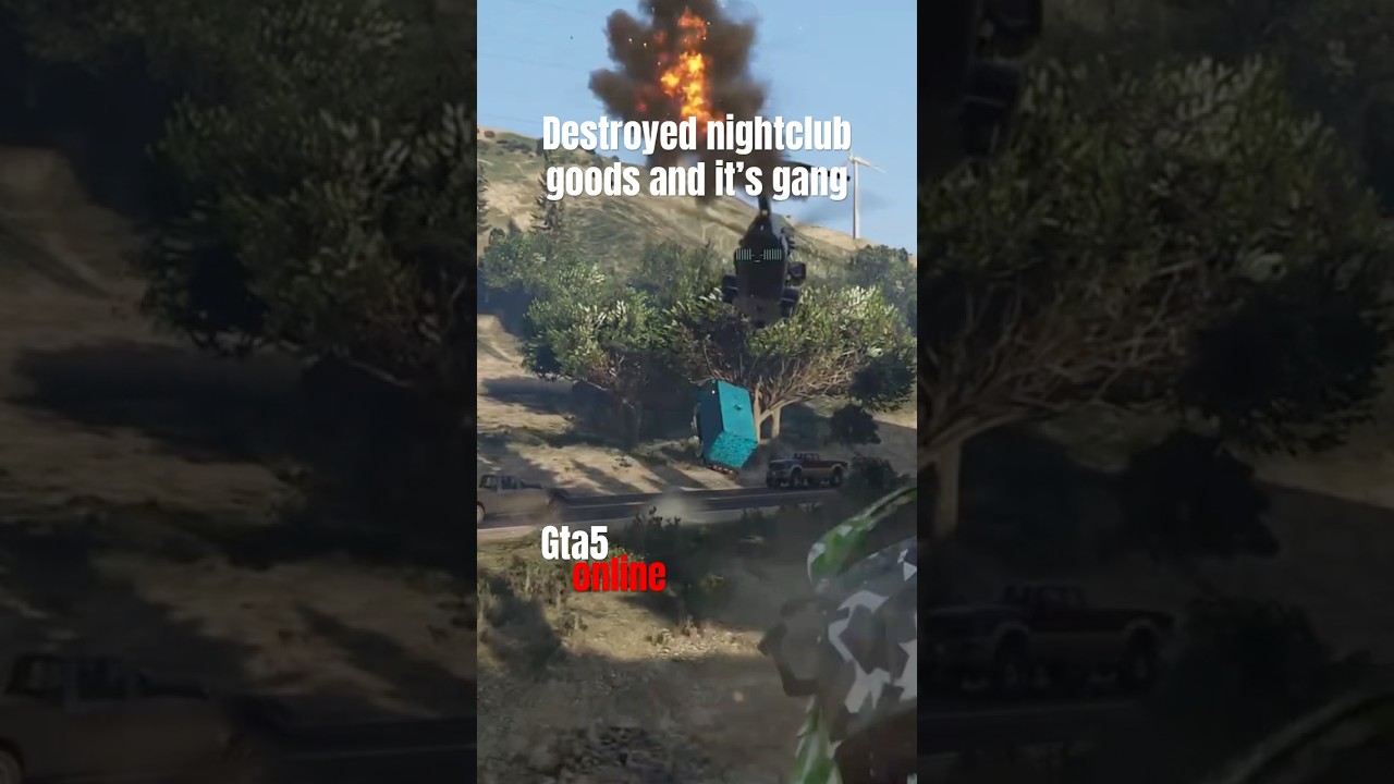 Destroyed nightclub goods and it&rsquo;s gang | GTA5 online #gta #gtaonline #nightclubgoods