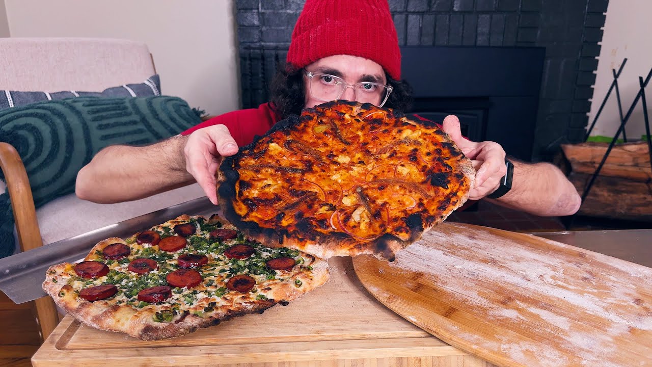 Pizza Party Mukbang! * Crispy thin crust italian and latin pizzas *
