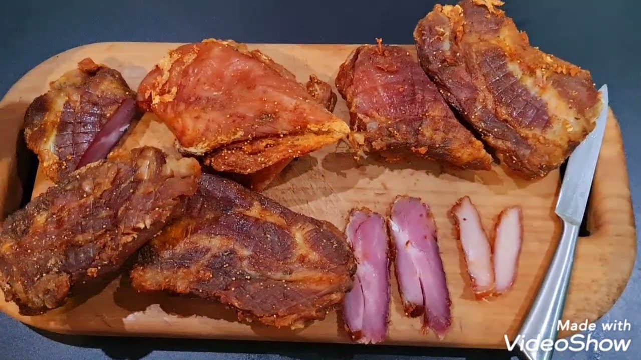 Pastrama cruda facuta in casă.Nu cumpar niciodată   din comerț.O fac singurica de fiecare data.
