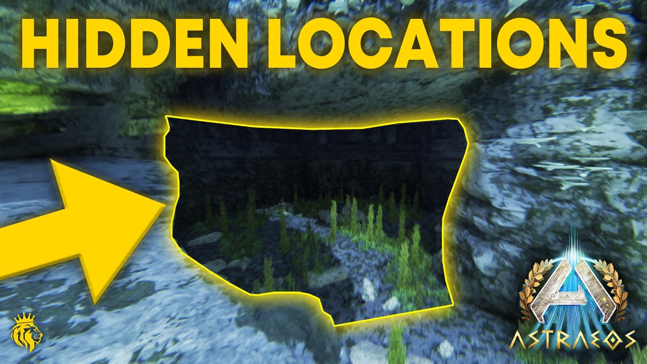 TOP 10 HIDDEN Base Locations on ASTRAEOS! | NEW MAP | ARK: Survival Ascended