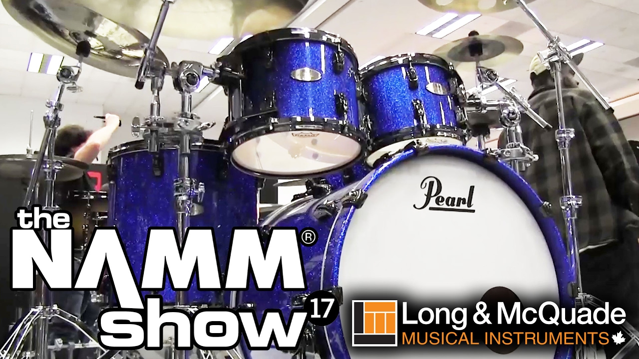 L&M @ NAMM 2017: Pearl Drums