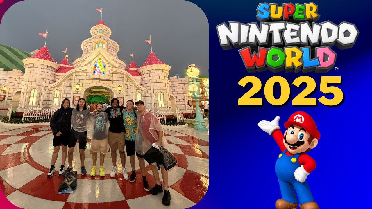 Orlando Florida Vlog 3 - Super Nintendo World & Epic Universe!