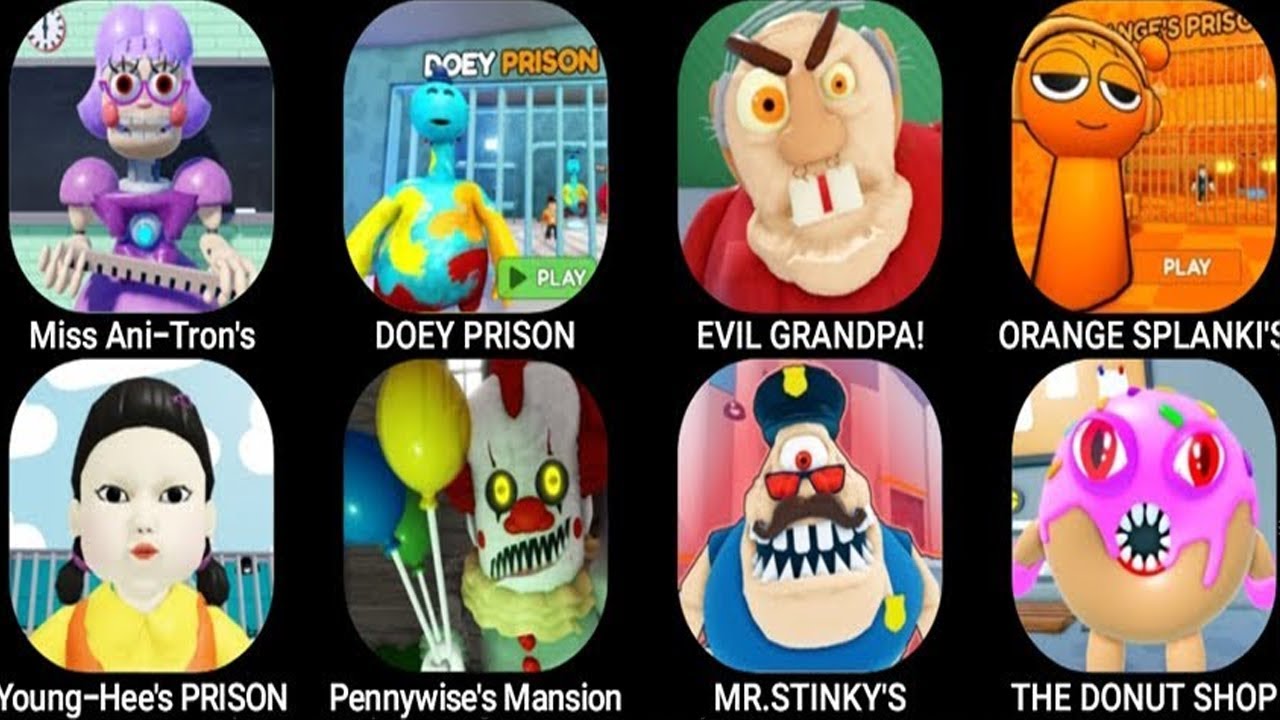 GRUMPY GRANDPA!,BARRY'S PRISON,RUN FROM GRANDPA!,Roblox,Bob the Dentist!,ALIEN PRISON RUN...[ươ