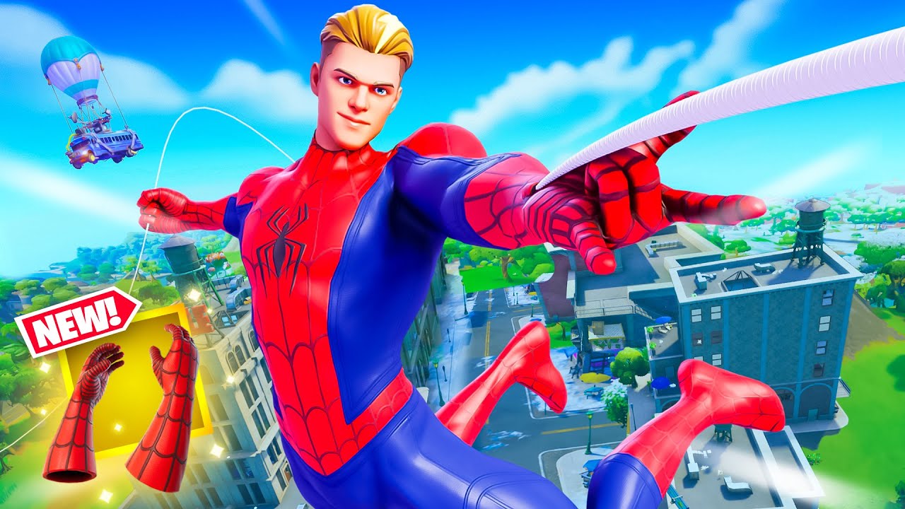*НОВИНКА* Мифический Человек-паук в Fortnite — это БЕЗУМИЕ!