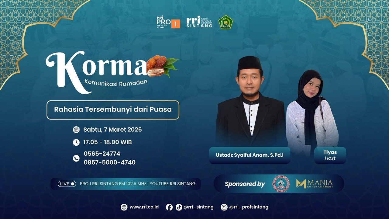 KOMUNIKASI RAMADHAN - RAHASIA TERSEMBUNYI DARI PUASA
