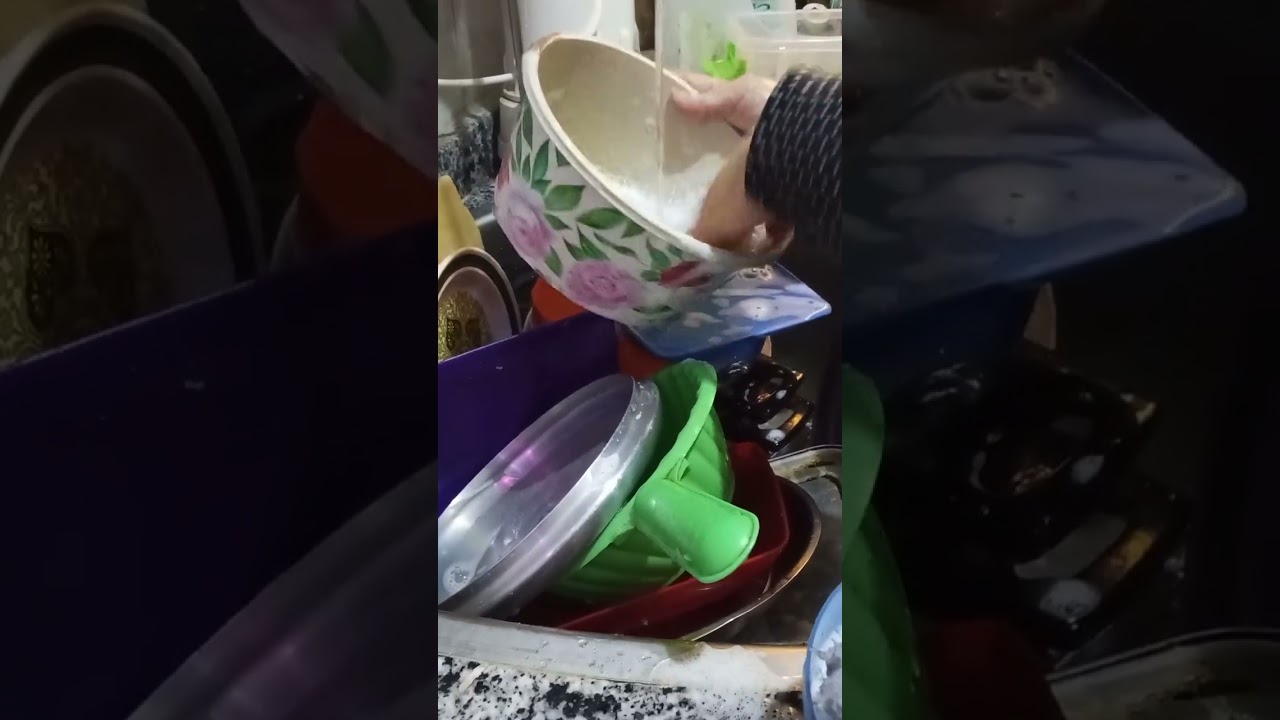 تعالو نسمع الحكايه مع بعض #النظافه #اكسبلور #غسيل_مواعين