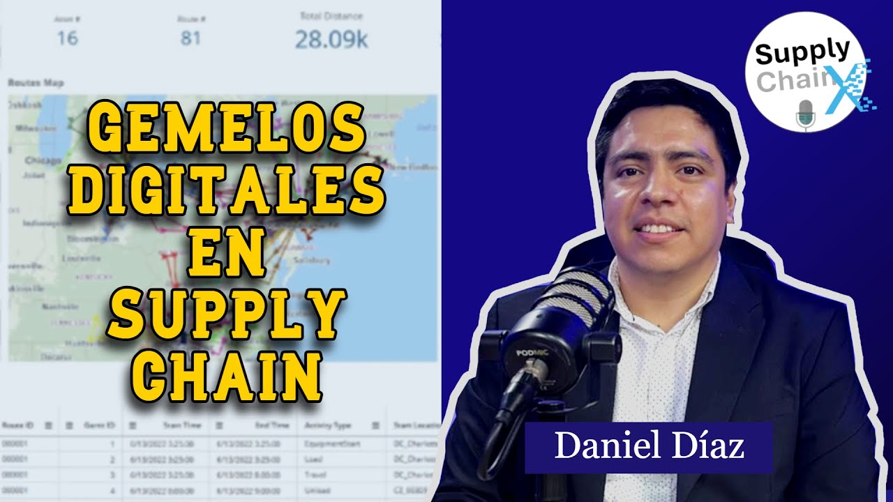Gemelos Digitales en la Supply Chain | Daniel Díaz | Supply Chain X Podcast