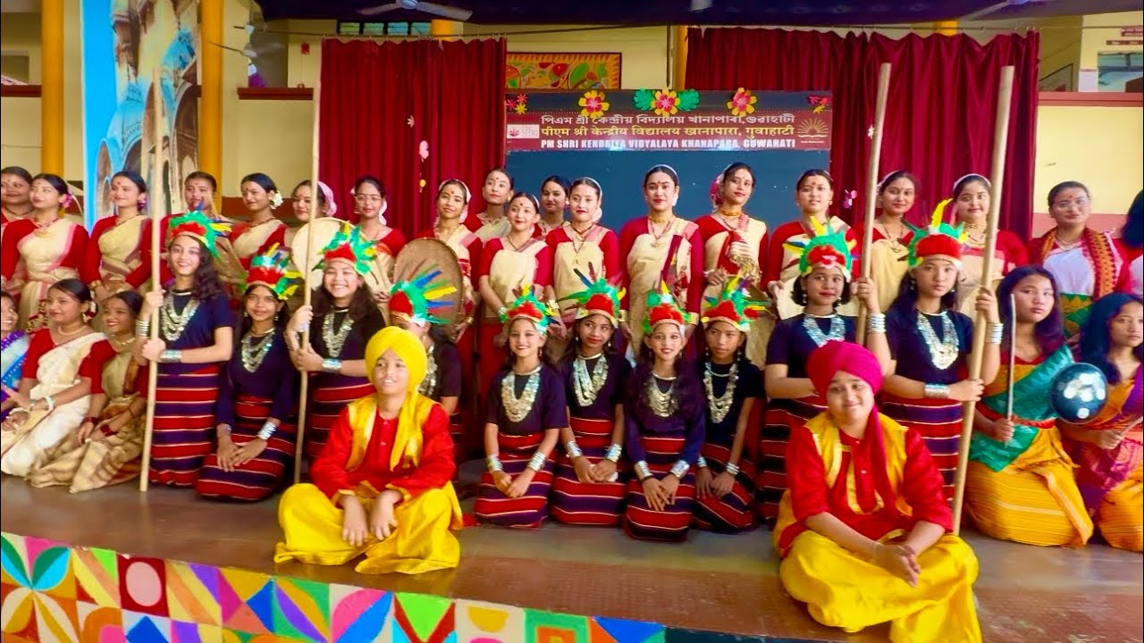 Creative Learning Activity2025 (Group Dance)PM Shri KV Khanapara