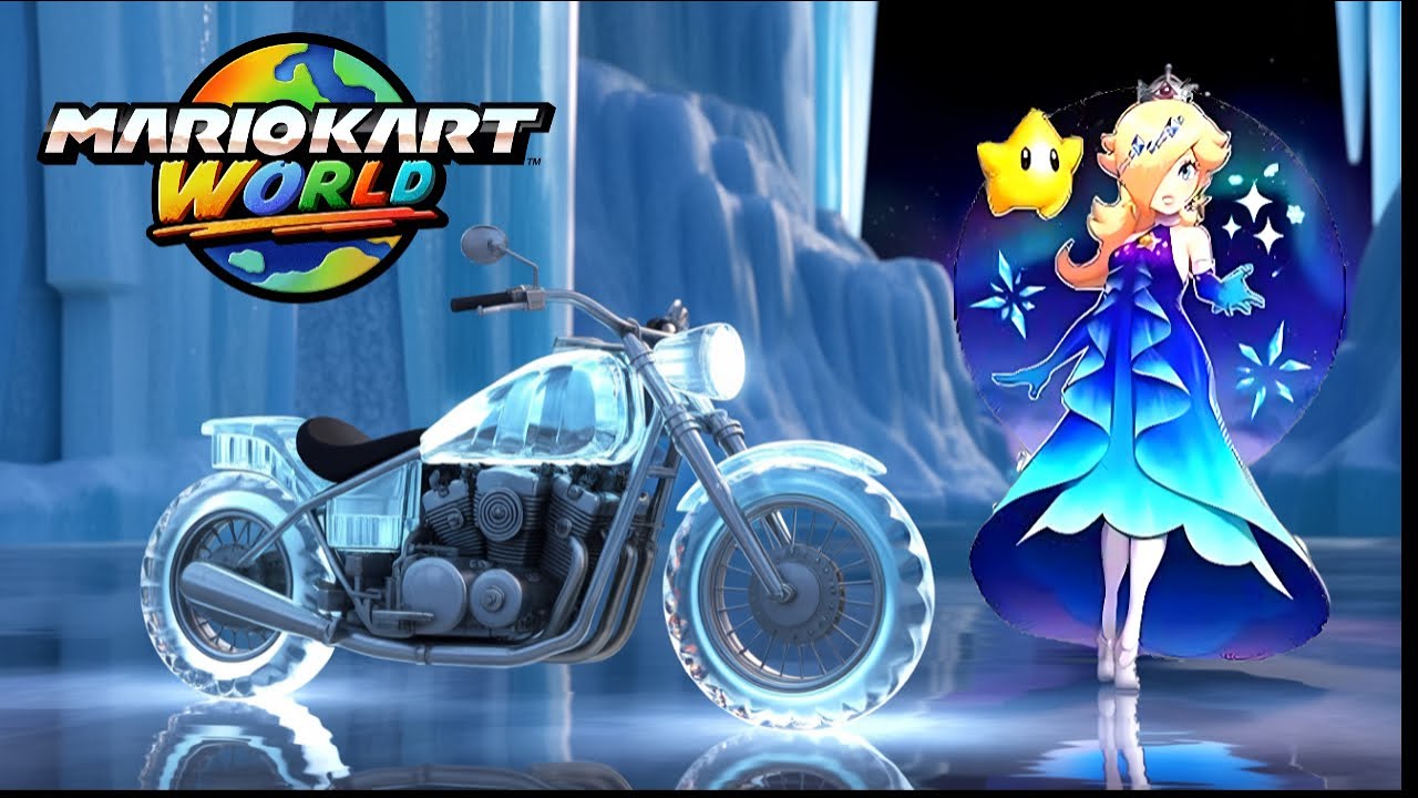 Mario kart World Gameplay Rosalina Nintendo Switch 2