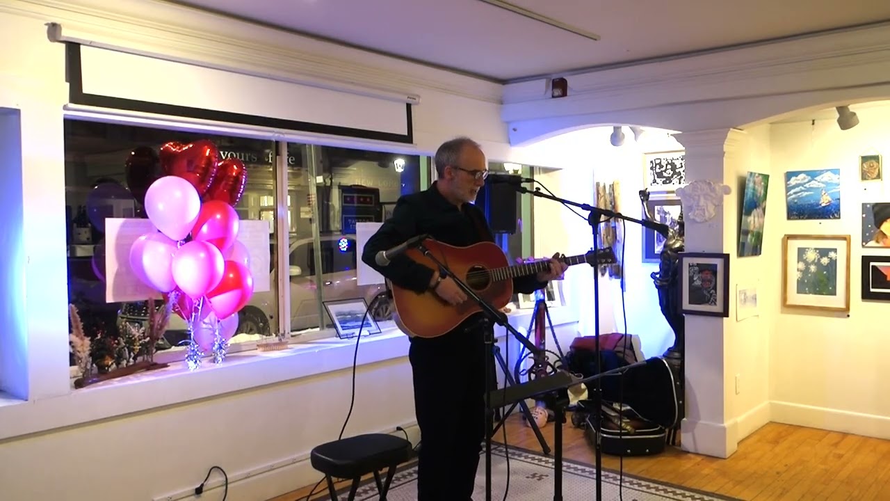 PETE ROBINSON-1 @ CHRISTINA'S OPEN MIC / HYGIENIC ART  02-08-26