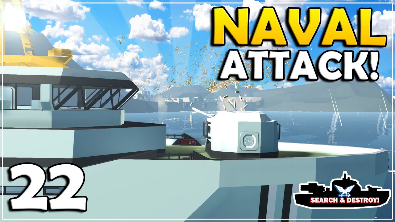 Attacking A NEW ISLAND With Missile Pods On It! - Stormworks Search And Destroy Mode - Part 22