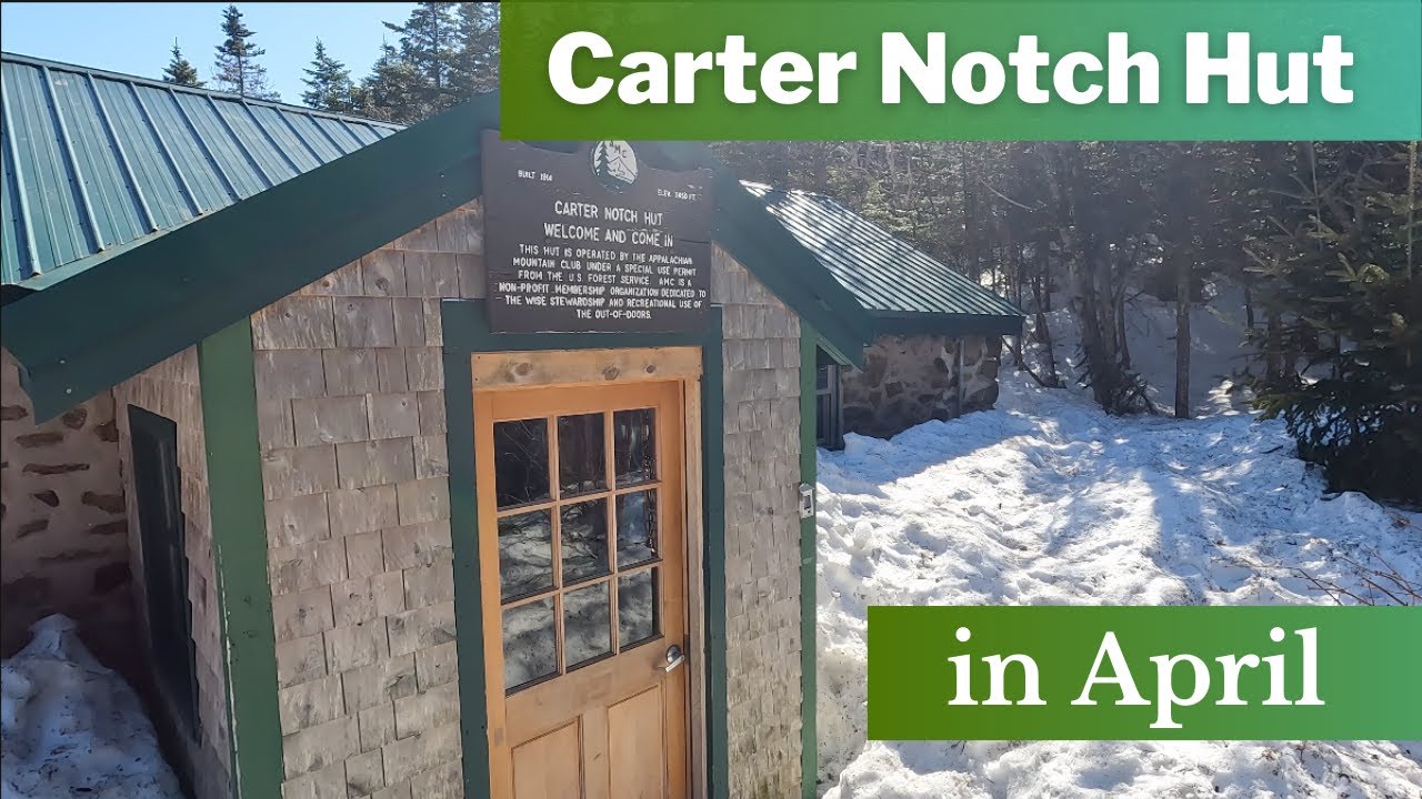 Hiking in a Melting Wonderland to Carter Notch Hut