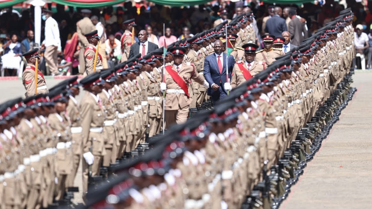 See what happened during administration police pass out parade presided over by President Ruto!!