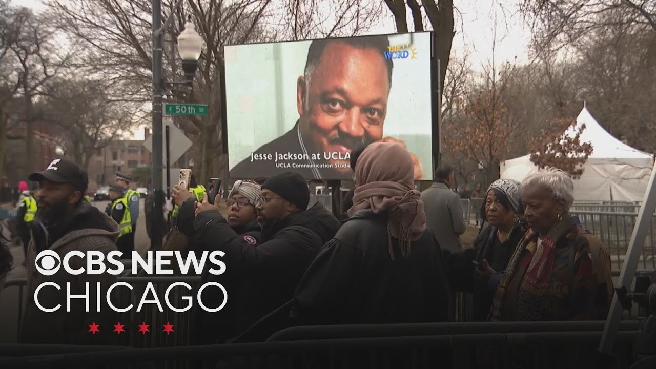Mourners gather to pay tribute to civil rights icon Rev. Jesse Jackson