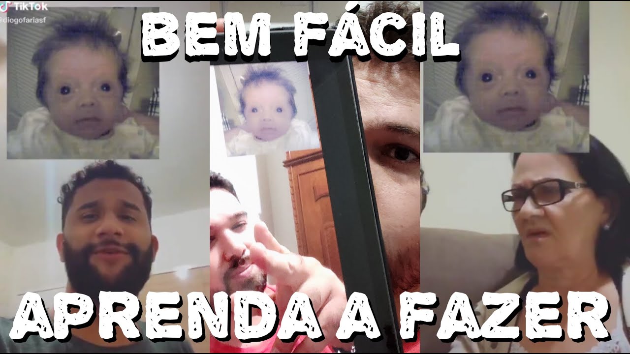 -TUTORIAL- CHAMADA DE V&Iacute;DEO FALSA COM BEB&Ecirc; FEIO (BRINCADEIRA DO TIKTOK)